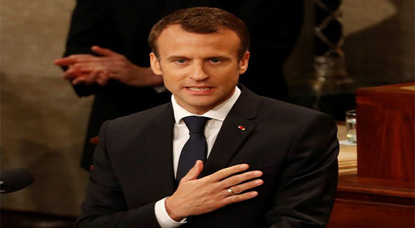Macron at the US Congress: Will Not Leave JCPOA Macron at the US Congress: Will Not Leave JCPOA